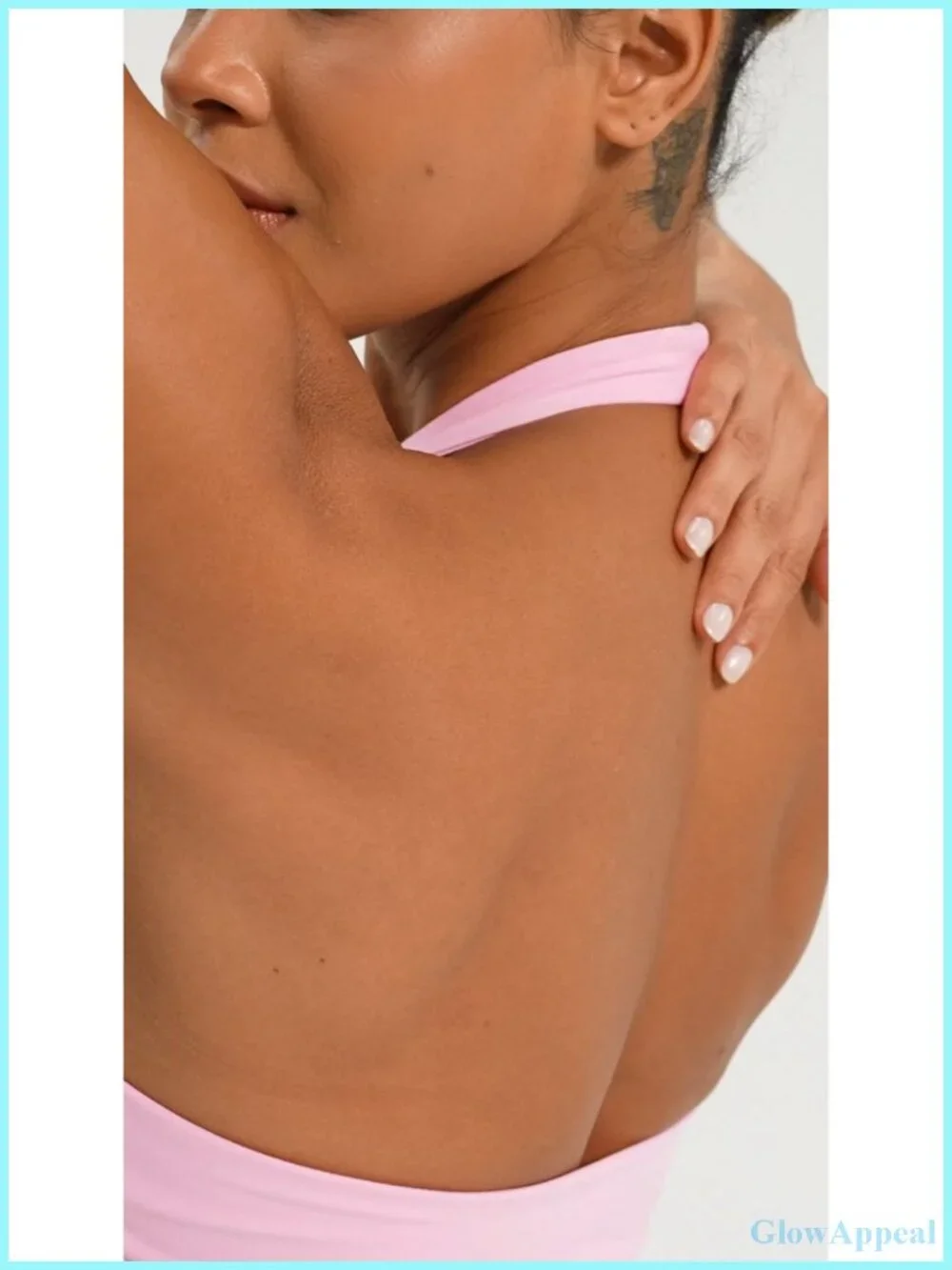 Halter Crop Tank Top with Padded Bra, V-Neck, Sleeveless, Backless, Workout &